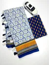 MG 570 Plain Linen Digital Printed Fancy Saree Wholesalers In Surat